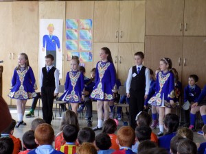 They loved the costumes and fancy footwork of our Irish dancers.