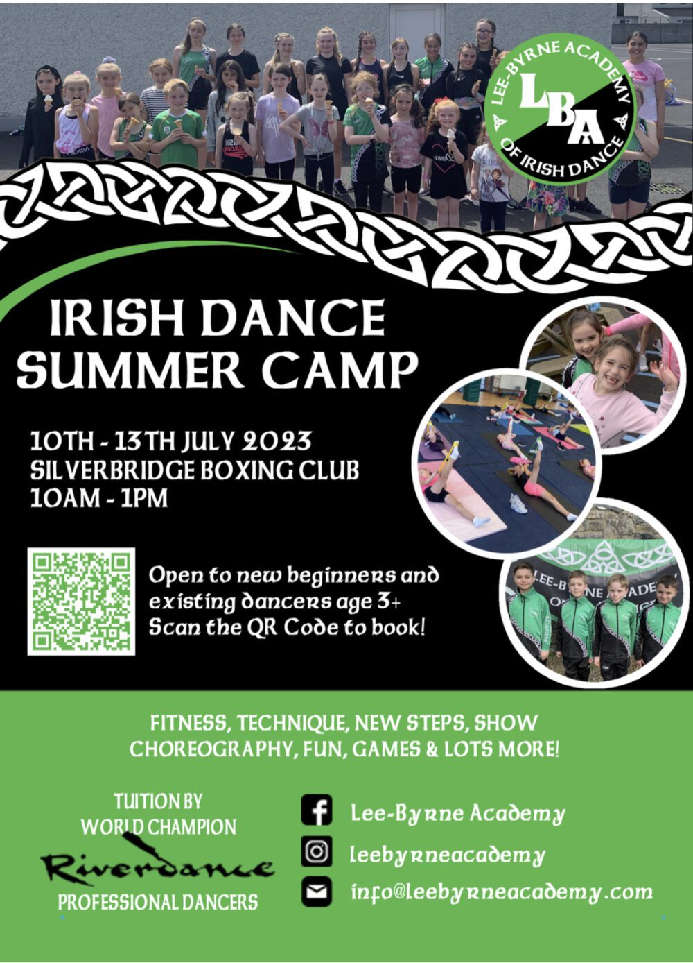 Irish Dance Summer Camp St. Mary's Primary School